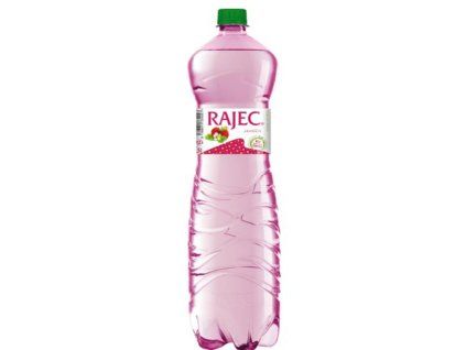 Pramenitá voda Rajec ochutená - jahoda jemne sýtená 6 x 1,5 ℓ
