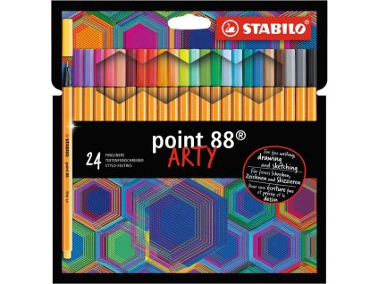 Sada linerov STABILO point 88/24S ’ARTY’