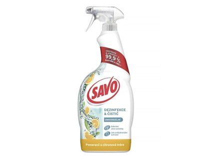 Savo dezinfekčný čistič s rozprašovačom Pomaranč 700 ml