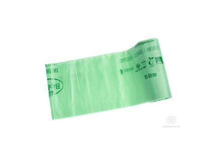 Vrecia kompostovateľné BioBag na odpad 80 ℓ extra pevné 20 ks