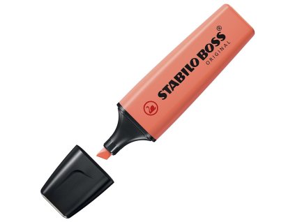 Zvýrazňovač STABILO BOSS ORIGINAL Pastel pastelový koralovo červený