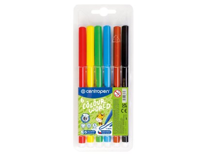 Sada popisovačov Centropen 7550/6S