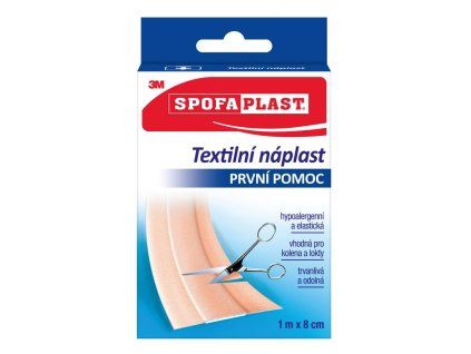 3M Spofaplast 164 Textilná elastická náplasť, 1 m x 8 cm