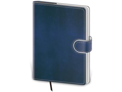 Diár Flip denný A5 14,3x20,5cm - modro/biely 2027