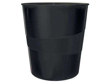 Kôš plastový Leitz WOW 15 ℓ čierny