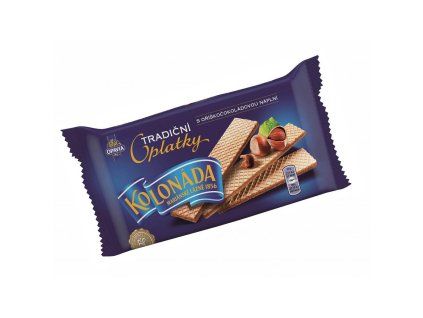 Oblátky Kolonáda Premium - tradičné - oriešková čokoláda 140 g