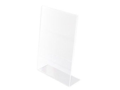Prezentačný stojan Q-CONNECT A6 100 x 150 mm naklonený