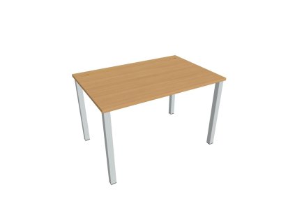 Pracovný stôl Uni, 120x75,5x80 cm, buk/sivá