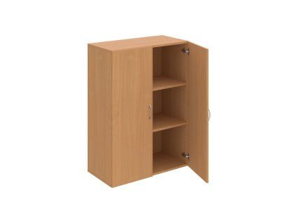 Policová skriňa Drive, 80x111x42 cm, buk/buk