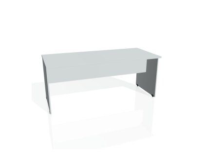 Rokovací stôl Gate, 180x75,5x80 cm, sivá/sivá