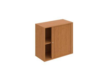Policová skriňa Drive, zámok, 80x74x40 cm, jelša/jelša