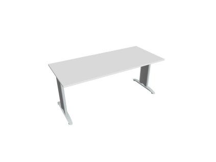 Rokovací stôl Flex, 180x75,5x80 cm, biely/kov