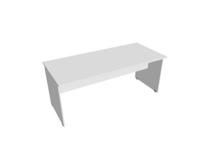 Rokovací stôl Gate, 180x75,5x80 cm, biely/biely
