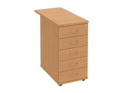 Kontajner Hobis, 40x75,5x80 cm, buk/buk