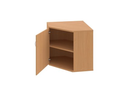 Policová skriňa Strong L, 80x76,8x40 cm, buk/buk