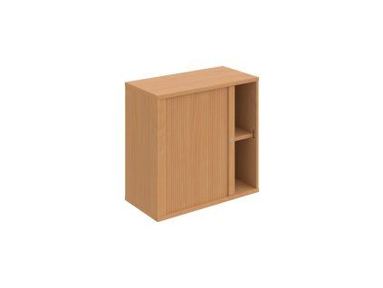 Policová skriňa Strong, 80x76,8x40 cm, buk/buk