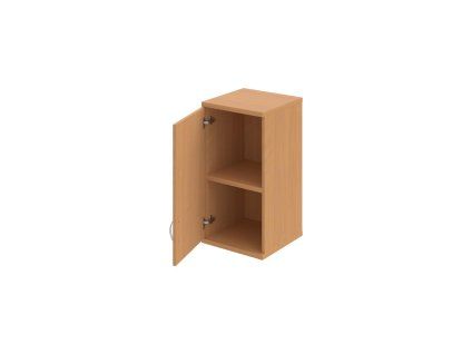 Policová skriňa Strong, L, horná, 40x76,8x40 cm, buk/buk