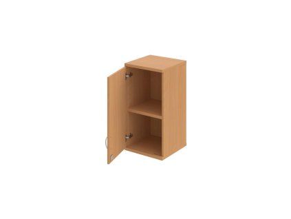 Policová skriňa Strong, zámok, L, 40x76,8x40 cm, buk/buk