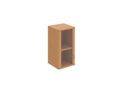 Policová skriňa Strong, zámok, L, 40x76,8x40 cm, buk/buk