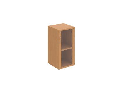 Policová skriňa Strong, zámok, P, 40x76,8x40 cm, buk/buk