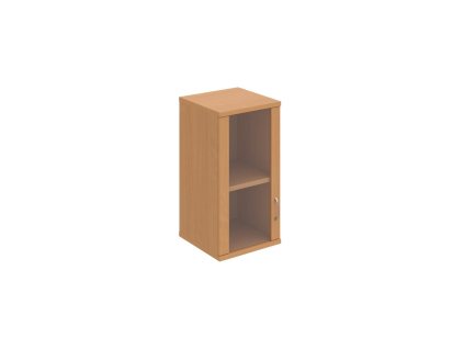 Policová skriňa Strong, L, horná, 40x76,8x40 cm, buk/buk