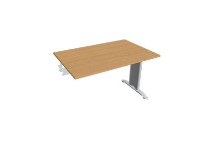 Rokovací stôl Flex, 120x75,5x80 cm, buk/kov