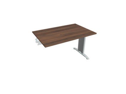 Rokovací stôl Flex, 120x75,5x80 cm, orech/kov