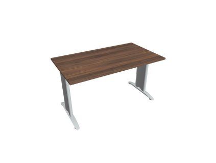 Rokovací stôl Flex, 140x75,5x80 cm, orech/kov