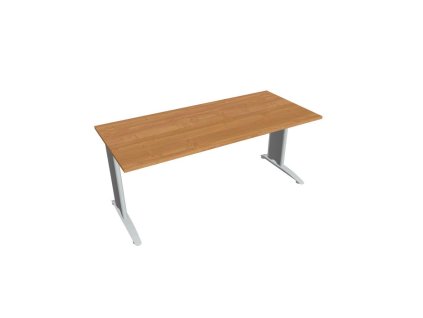Pracovný stôl Flex, 180x75,5x80 cm, jelša/kov