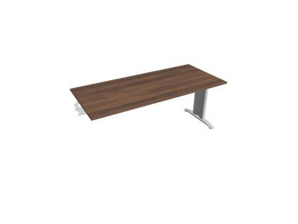 Rokovací stôl Flex, 180x75,5x80 cm, orech/kov