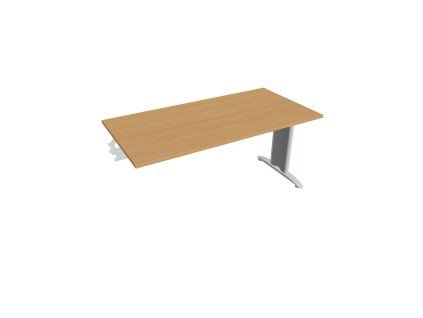 Rokovací stôl Flex, 160x75,5x80 cm, buk/kov