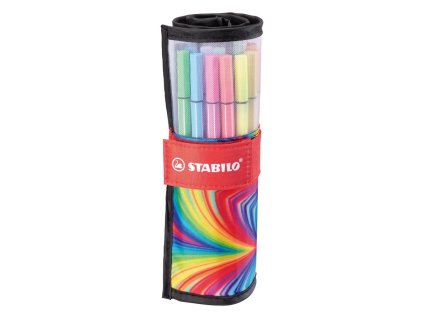 Sada popisovačov STABILO Pen 68 25 ks Rollerset ’ARTY’ Edition