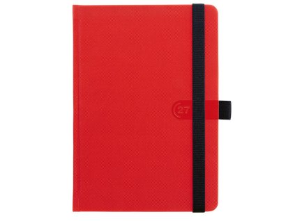 Diár Trendy denný A5 14,8 x 21 cm červený 2027