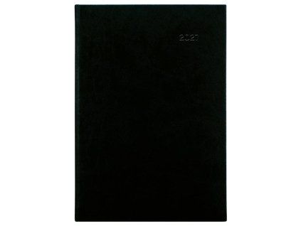 Diár Viva denný A5 14,8 x 21 cm čierny 2027
