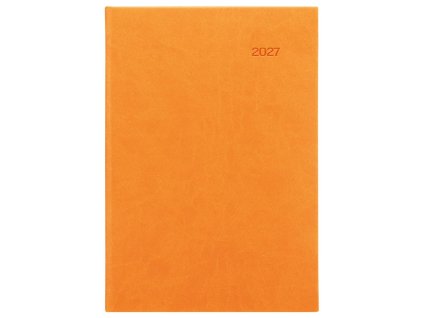 Diár Viva denný A5 14,8 x 21 cm oranžový 2027