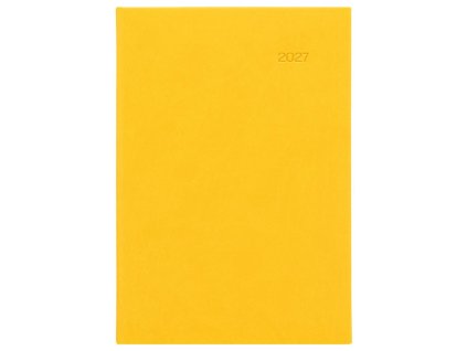 Diár Viva denný A5 14,8 x 21 cm žltý 2027