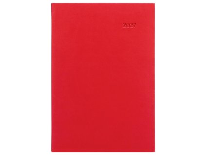 Diár Viva týždenný A5 14,8 x 21 cm červený 2027