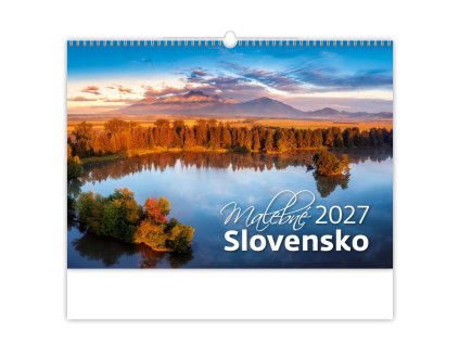 Nástenný kalendár Malebné Slovensko 45 x 31,5 cm 2027