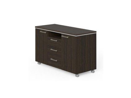 Kontajner mobilný nika Lenza Wels, 120x76,2x50,4cm, wenge