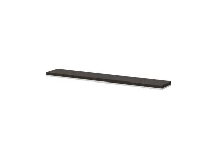 Polica samostatná nástenná Lenza Wels 119,6cm, wenge