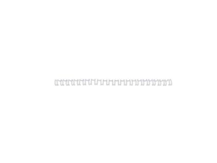 Drôtové hrebene GBC Multibind 21kr. 6mm biele