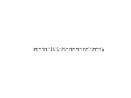 Drôtové hrebene GBC Multibind 21kr. 12mm čierne