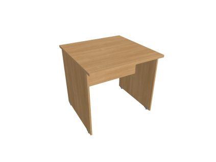 Rokovací stôl Gate, 80x75,5x80 cm, dub/dub