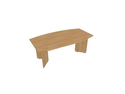 Rokovací stôl Gate, 200x75,5x110 cm, dub/dub