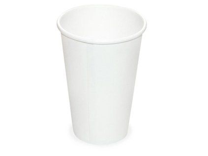 Papierové poháre biele Ø80 mm 330 ml ’ML’ (50 ks)