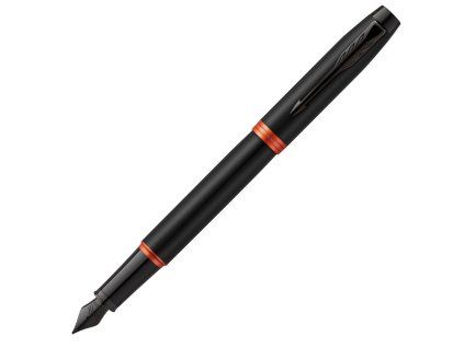 Plniace pero Parker IM Professionals Vibrant Rings Flame Orange