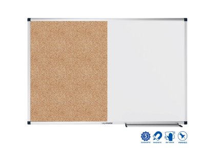 Tabuľa kombinovaná UNITE 60x90xcm