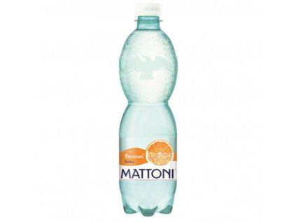 Minerálna voda MATTONI ochutená - pomaranč sýtená 12 x 0,5 ℓ