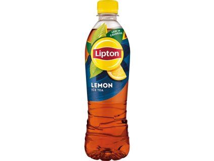 Čierny ľadový čaj Lipton citrón 12 x 0,5 ℓ
