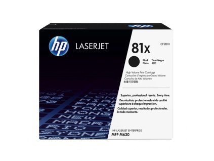 Toner HP CF281X HP 81X black (25.000 str.)